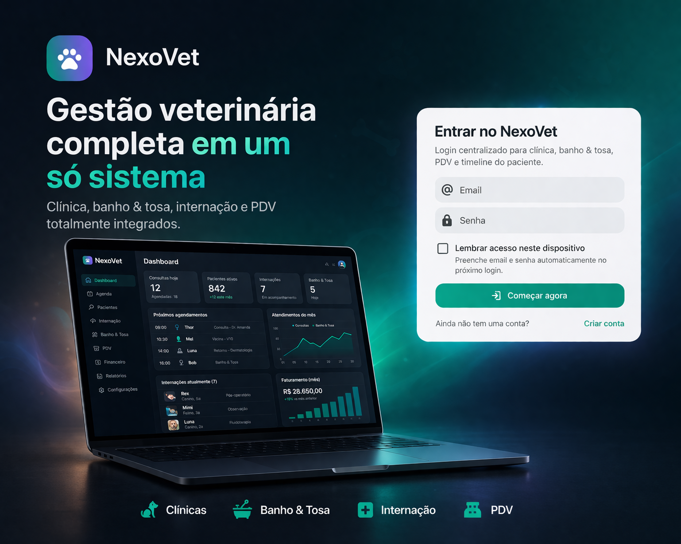 NexoVet Login